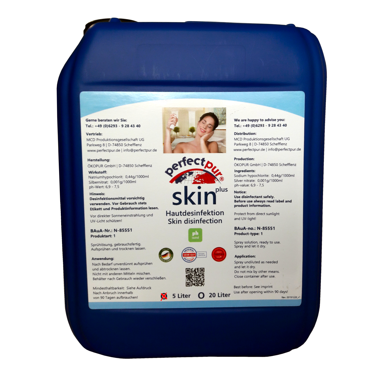 skinplus_5L perfectpur skin "plus" 5 L
