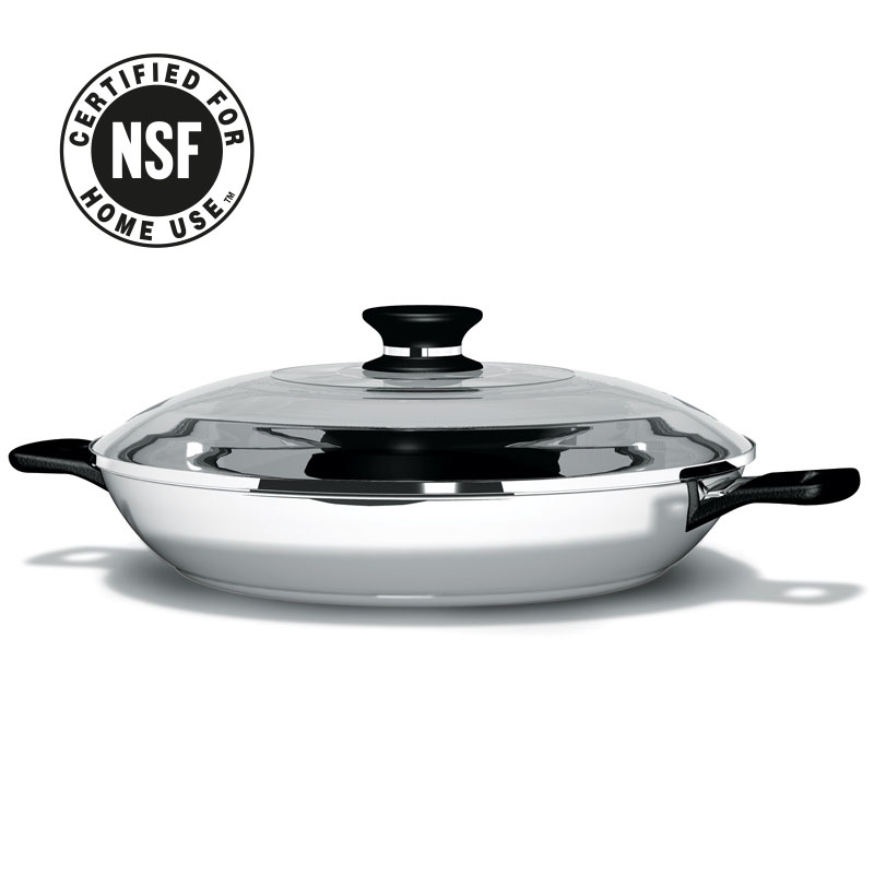icook-antihaftpfanne-mit-glasdeckel-o-30-cm-2-teilig-sw10038 iCook™ Antihaftpfanne mit Glasdeckel; ø 30cm (2-teilig)