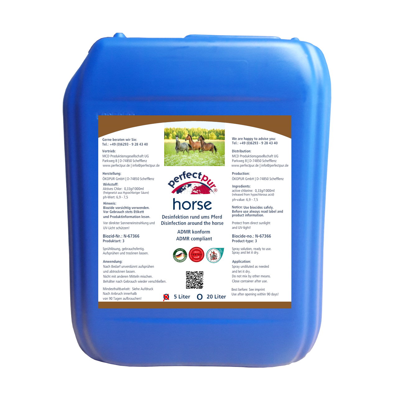 Kanister-5-Liter-horse perfectpur horse 5 L