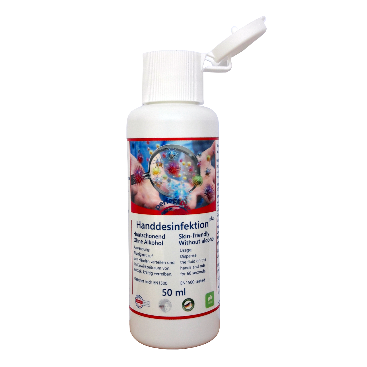 handdesinfektion_50_1 perfectpur Handdesinfektion "plus" 50ml