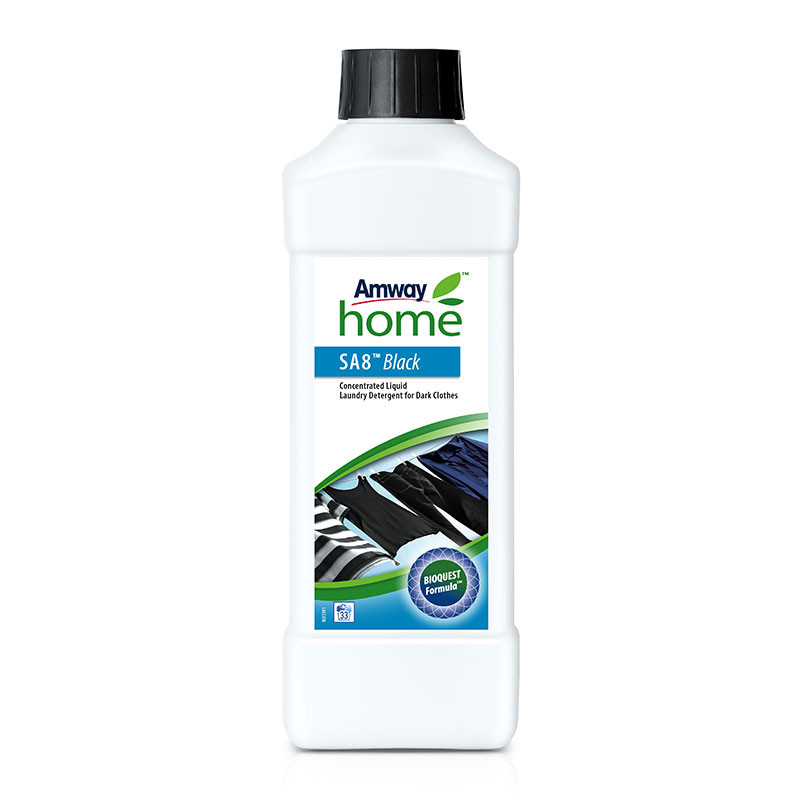 Black Konzentriertes flüssiges Waschmittel für dunkle Kleidung SA8™ AMWAY HOME™