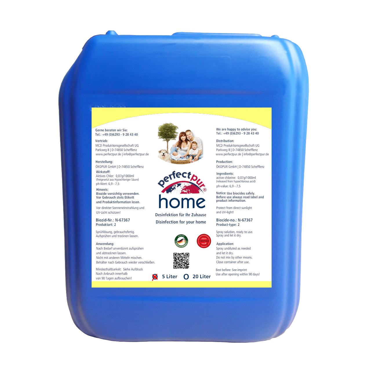 Kanister-5-Liter-home perfectpur home 5 L
