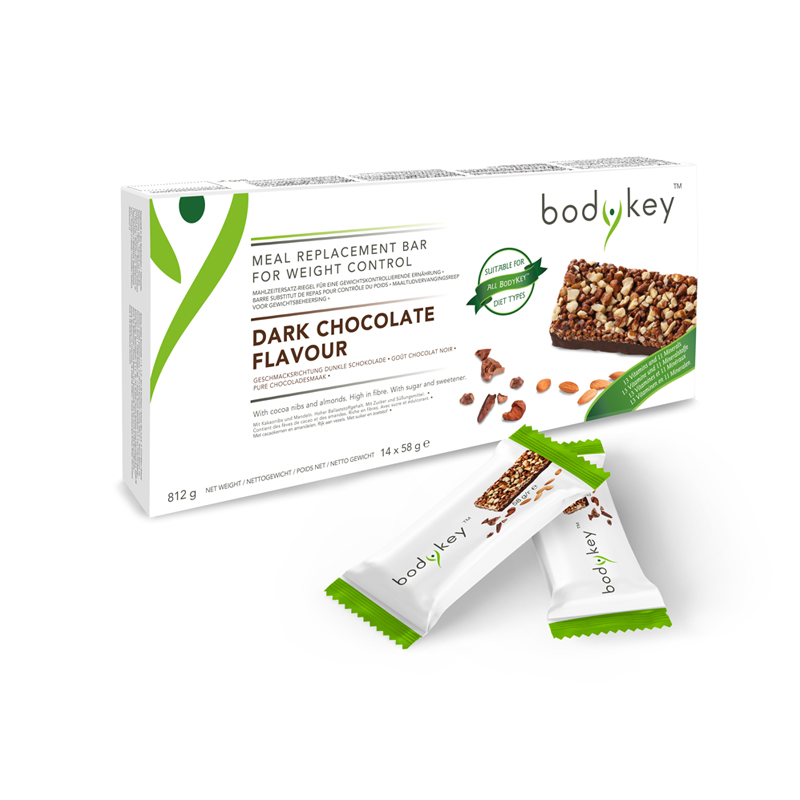 Bodykey by Nutrilite™ Mahlzeitersatz-riegel – Dunkle SchokoladeMAHLZEITERSATZ-RIEGEL – DUNKLE SCHOKOLADE